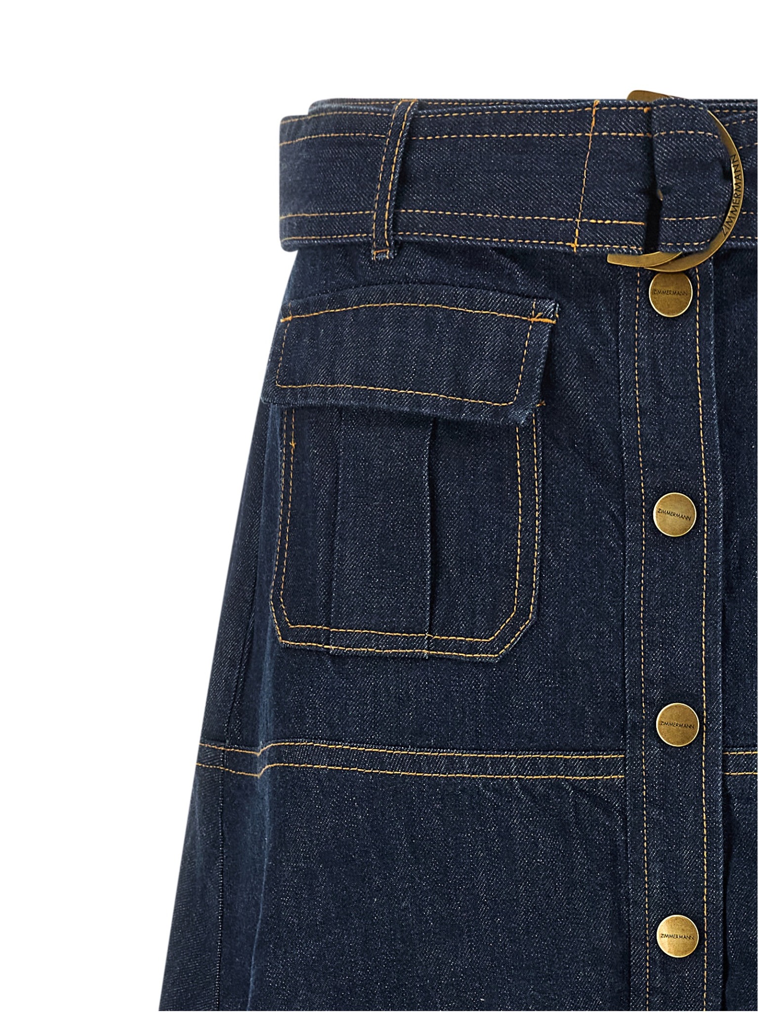 [Zimmermann] Long skirt FW26 0520SF26RHABL