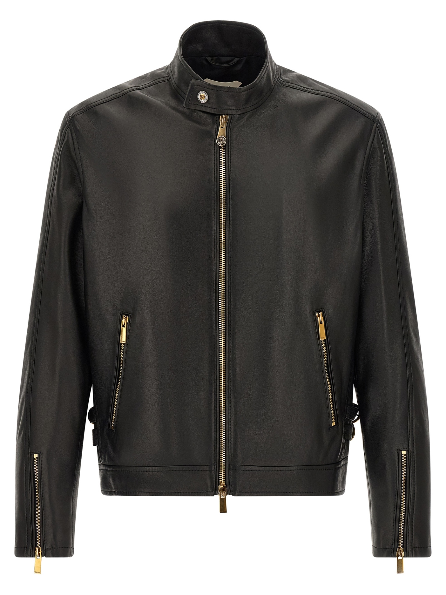 [Versace] Leather Jacket FW26 10270501A189801B000