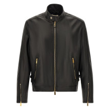 [Versace] Leather Jacket FW26 10270501A189801B000