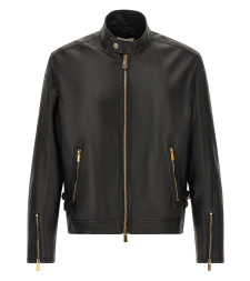 [Versace] Leather Jacket FW26 10270501A189801B000