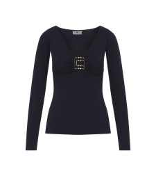 [ELISABETTA FRANCHI] T-shirts Long Sleeve FW26 MD00567E2