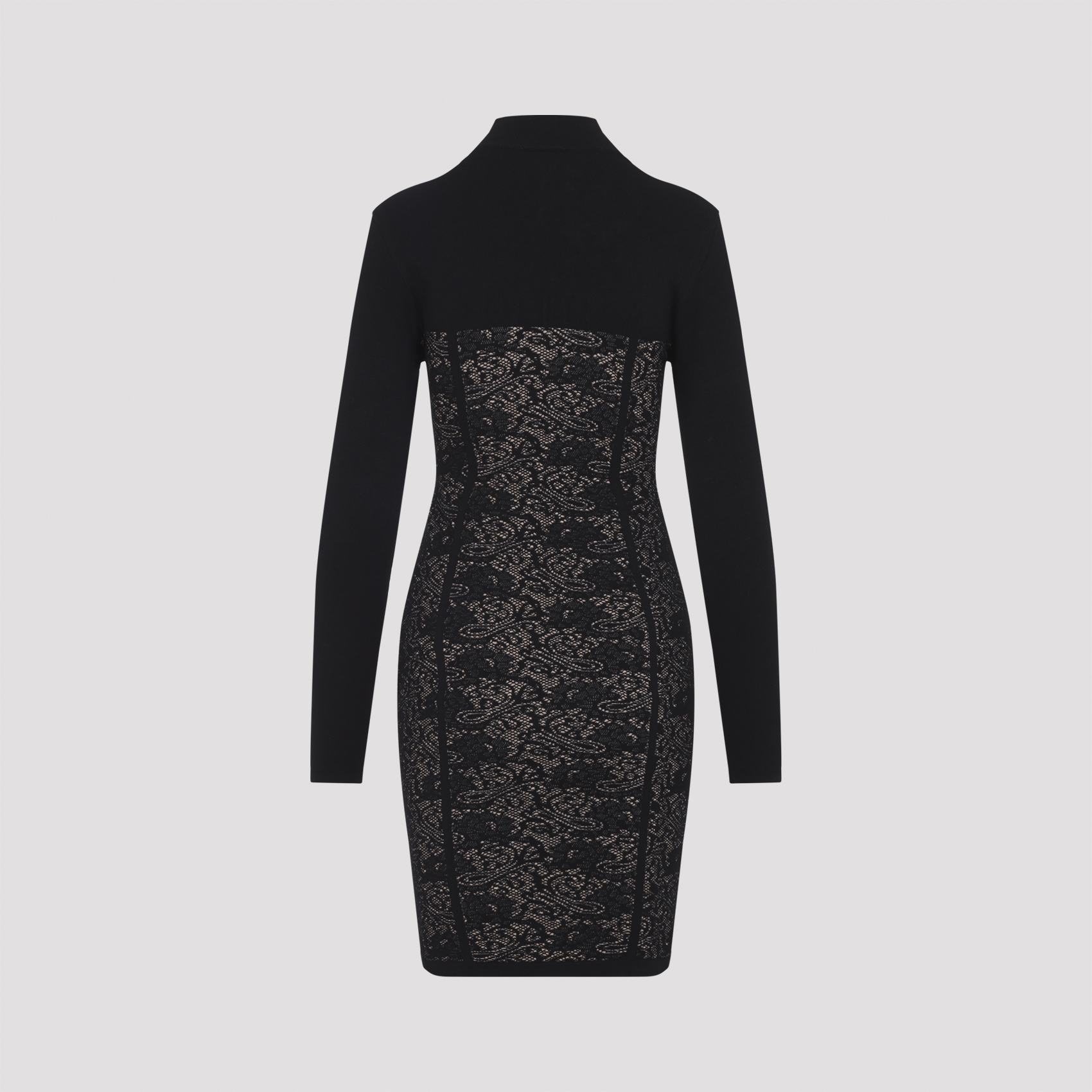 [ELISABETTA FRANCHI] Long sleeve dress FW26 AM27Q66E2