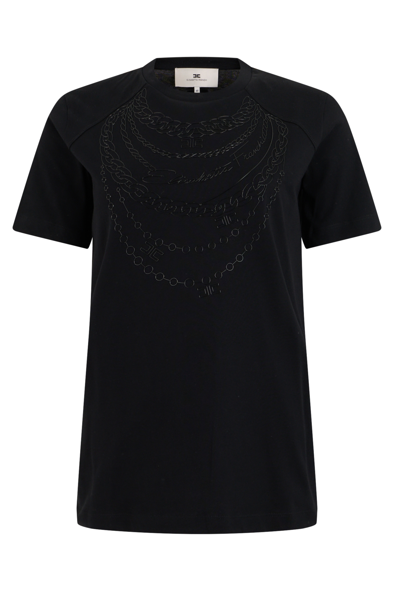 [ELISABETTA FRANCHI] T-shirts Short Sleeve FW26 MA66A_110