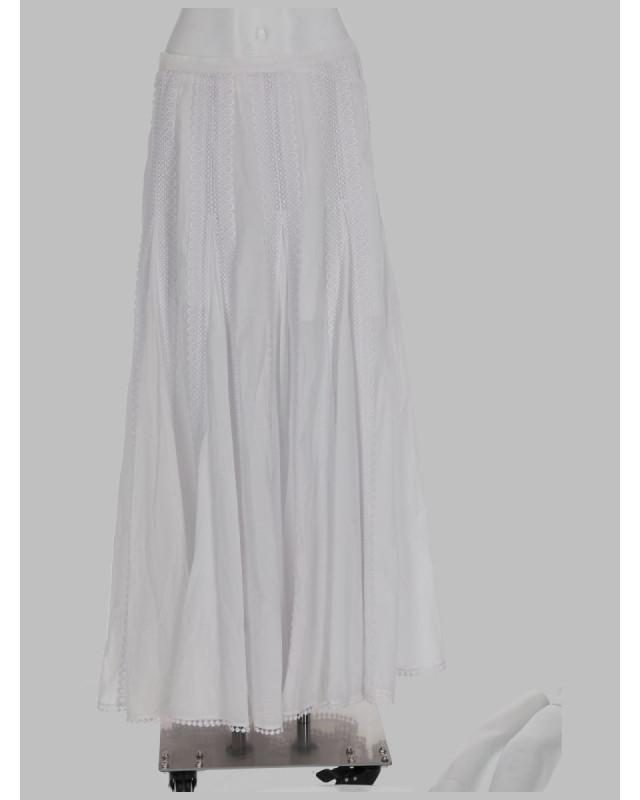 [CHARO RUIZ] Long skirt SS24 231406_WHITE