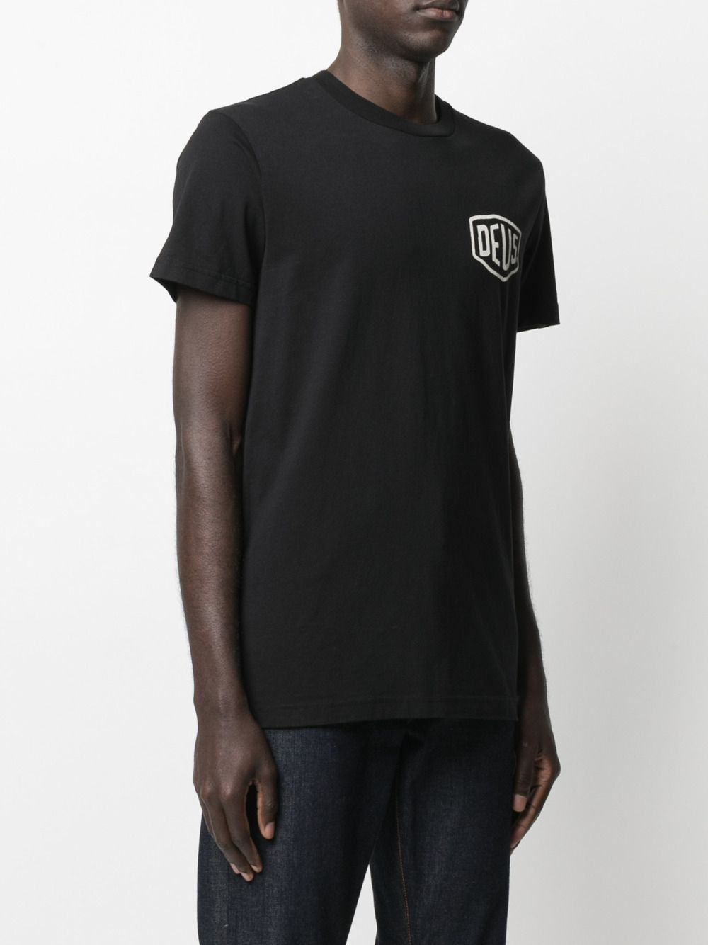 [Deus] T-shirts Short Sleeve SS26 TDMW41808ZBLACK