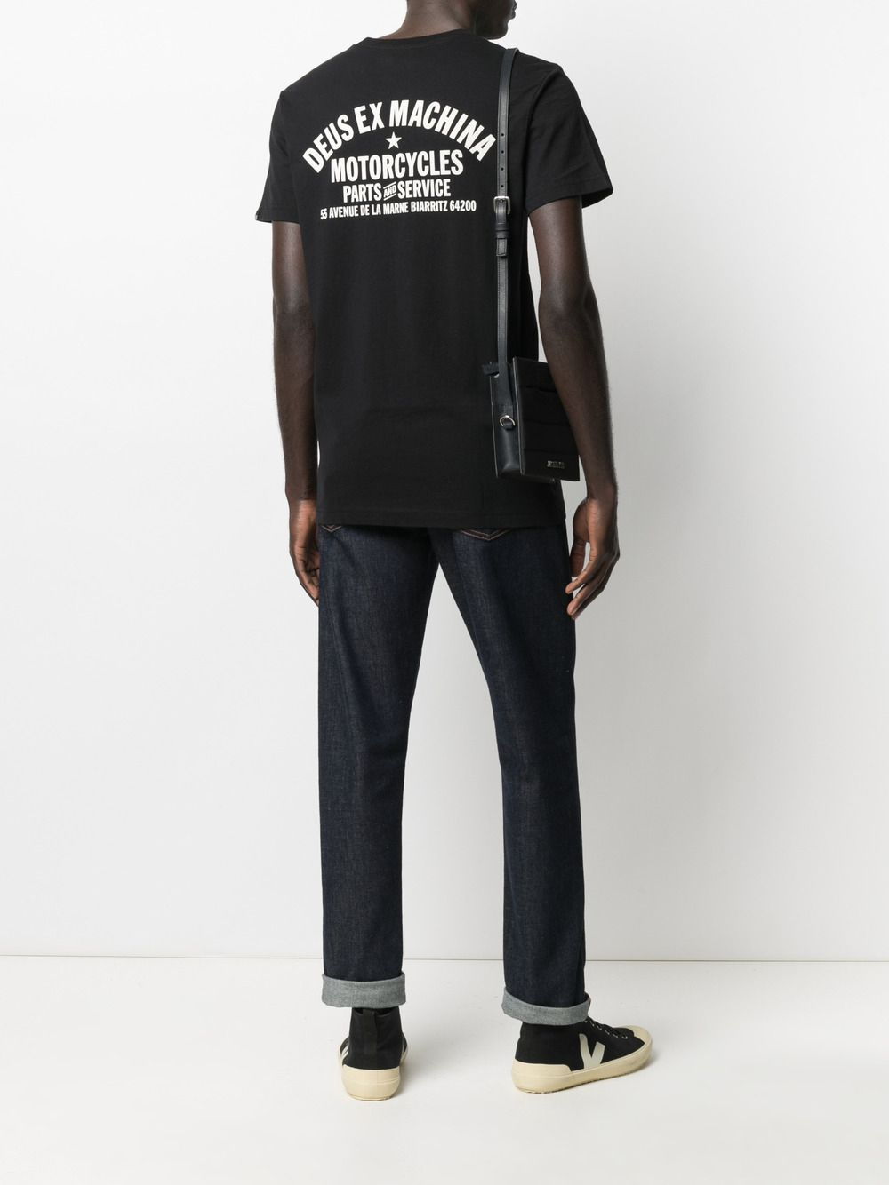 [Deus] T-shirts Short Sleeve SS26 TDMW41808ZBLACK