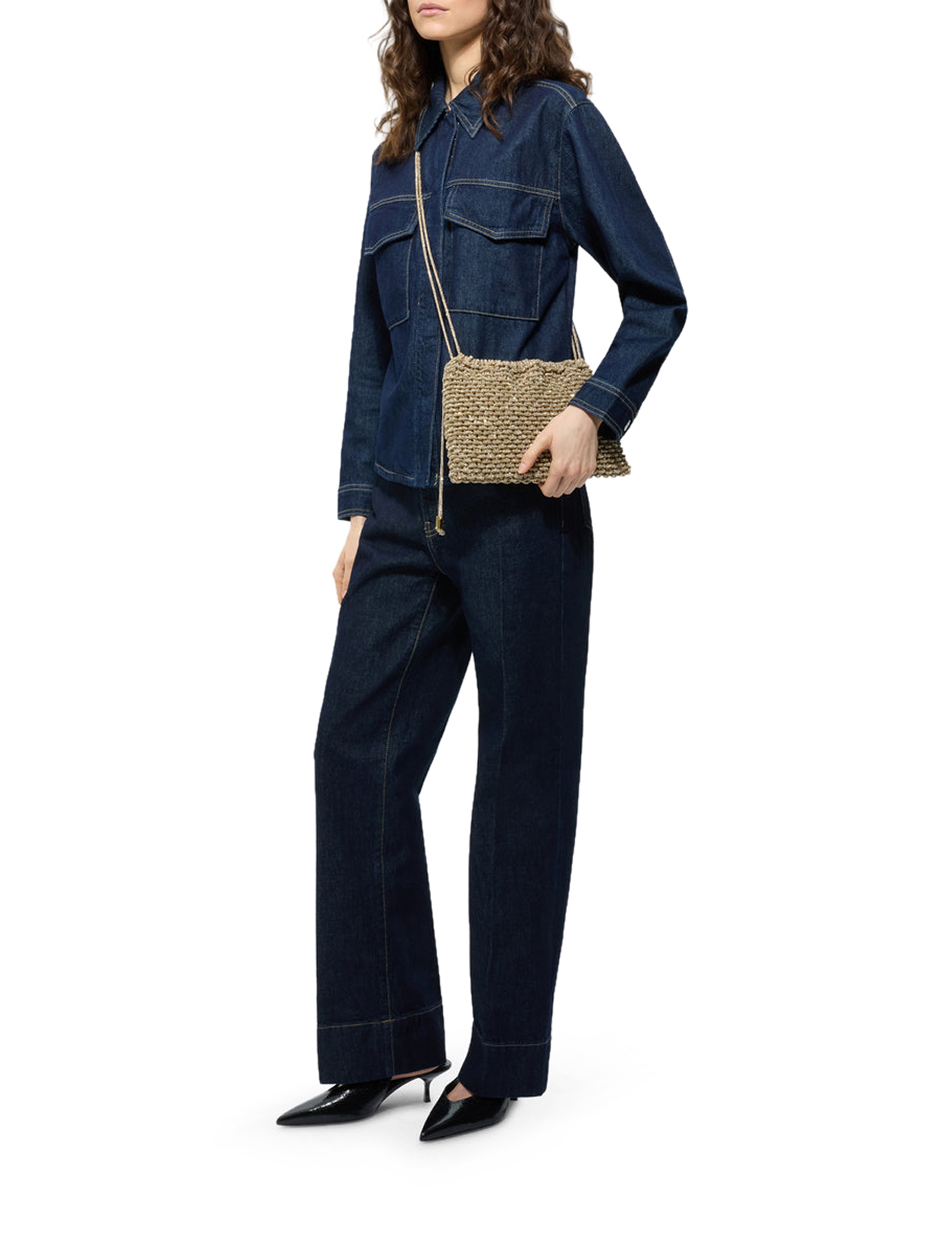 [Hibourama] Tote bag FW26 AI26HIBPENELOPEGS GOLDEN SHADOW