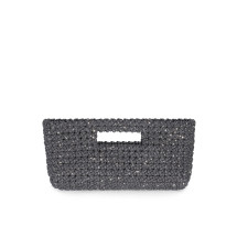 [Hibourama] Clutch bag FW26 AI26HIBLIVIAPICCOLAHMT HEMATITE