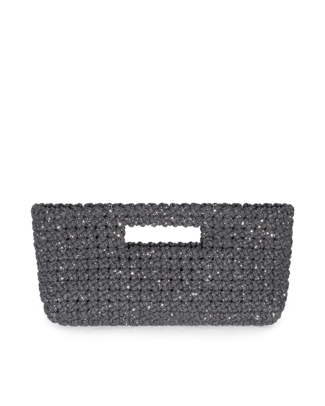 [Hibourama] Clutch bag FW26 AI26HIBLIVIAPICCOLAHMT HEMATITE