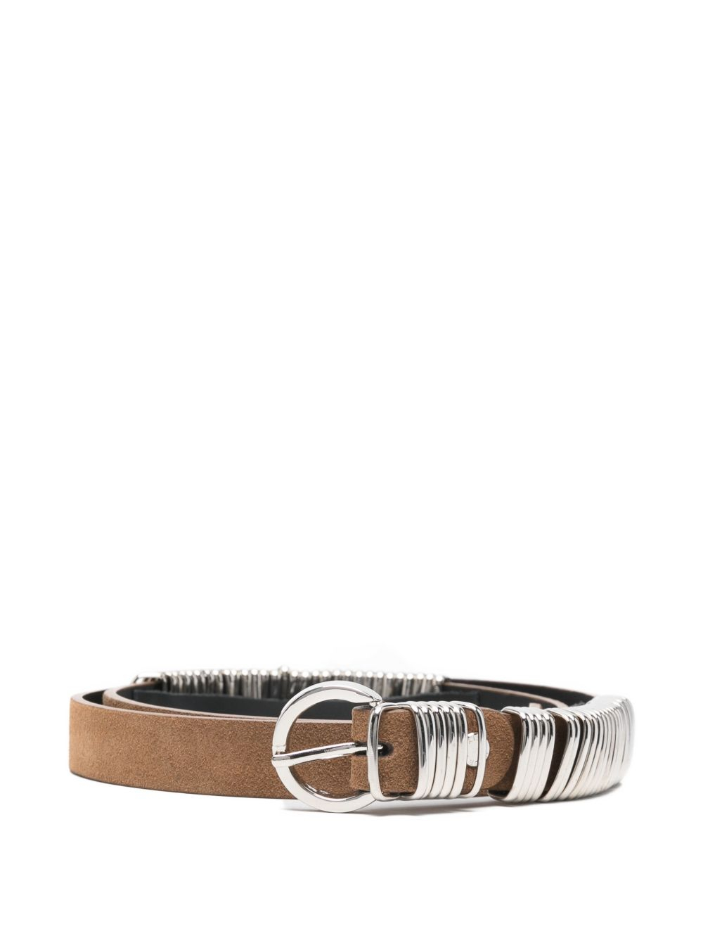 [Federica Tosi] Belt FW26 FTE26CT06BROWN-SILVER