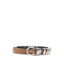 [Federica Tosi] Belt FW26 FTE26CT06BROWN-SILVER
