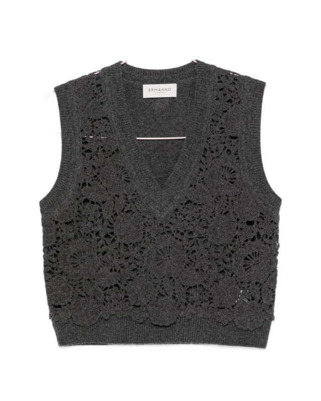 [ERMANNO FIRENZE] Vest FW26 D49EN012E58 MF677 09797