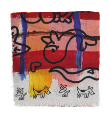 [Destin] Scarf FW26 DTALVQUALURROSE