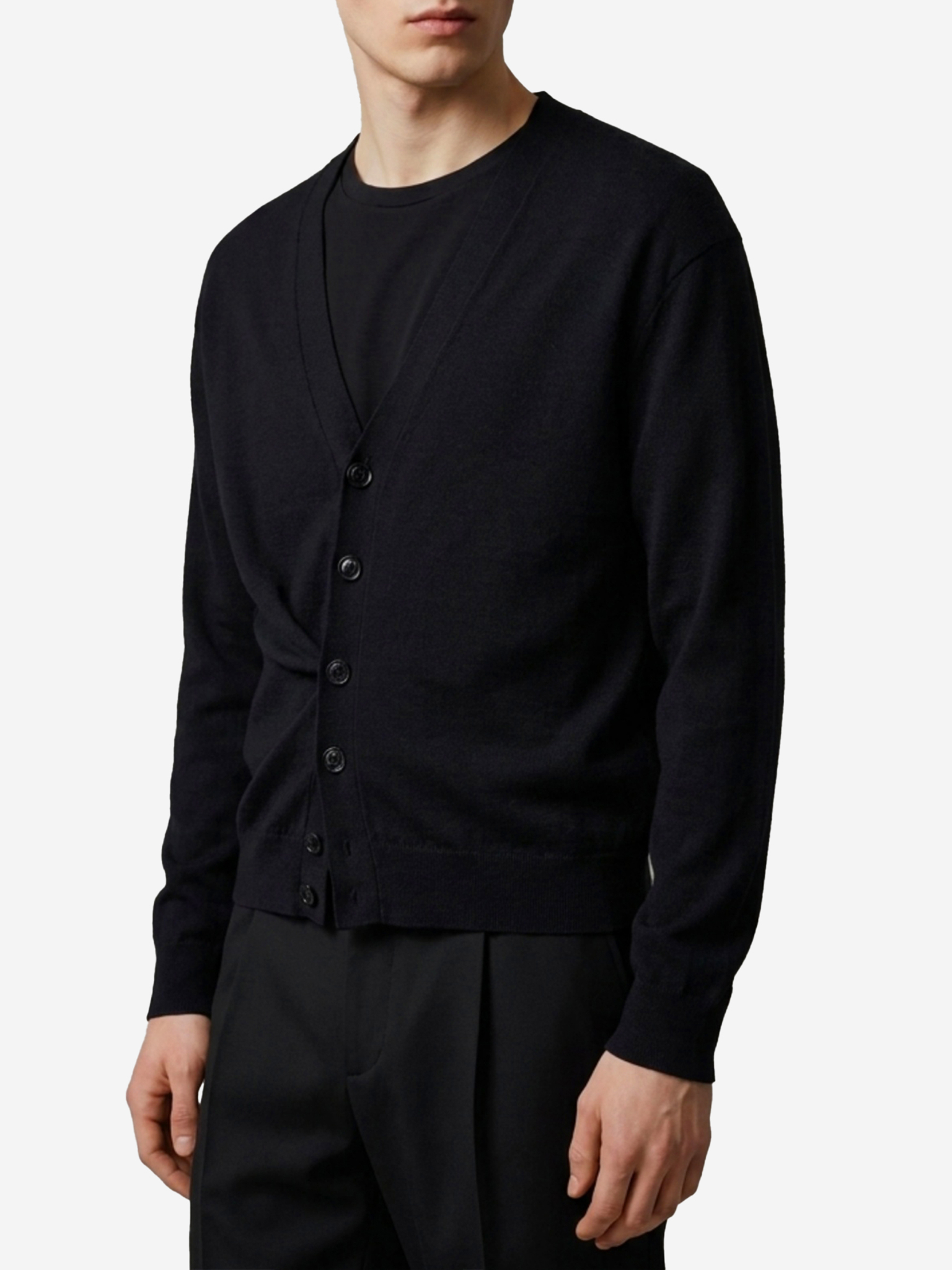 [LEMAIRE] Knitwear FW26 PO0052M_LK1063_BK999