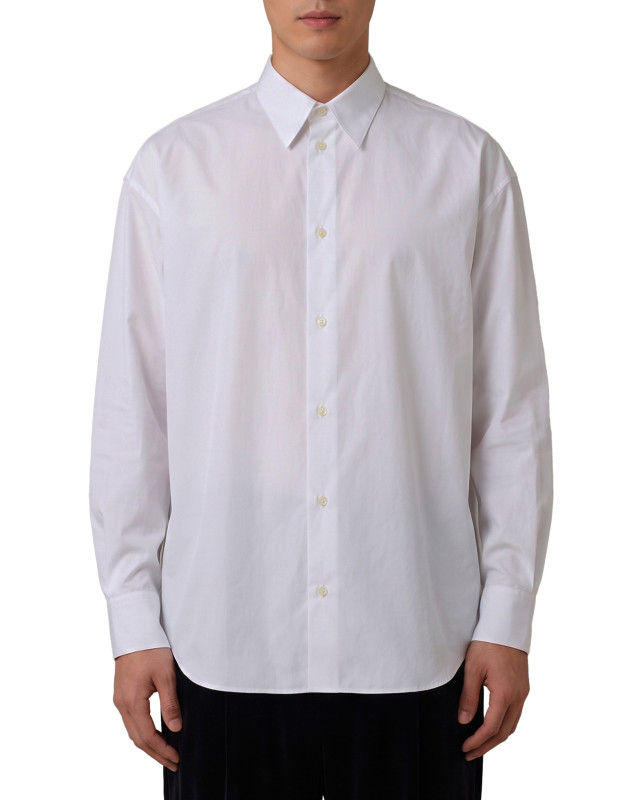 [THE ROW] Shirts Long Sleeve FW26 R000215_W4755_WHT