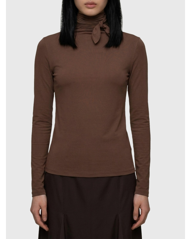 [LEMAIRE] T-shirts Long Sleeve FW26 TS0053_LJ1070_BR423