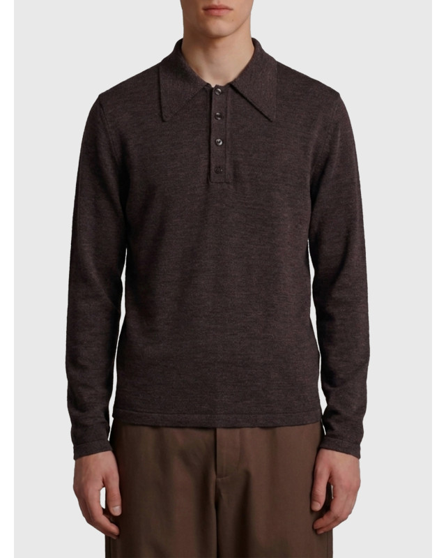 [LEMAIRE] T-shirts Long Sleeve FW26 TS0031_LK1072_BR528