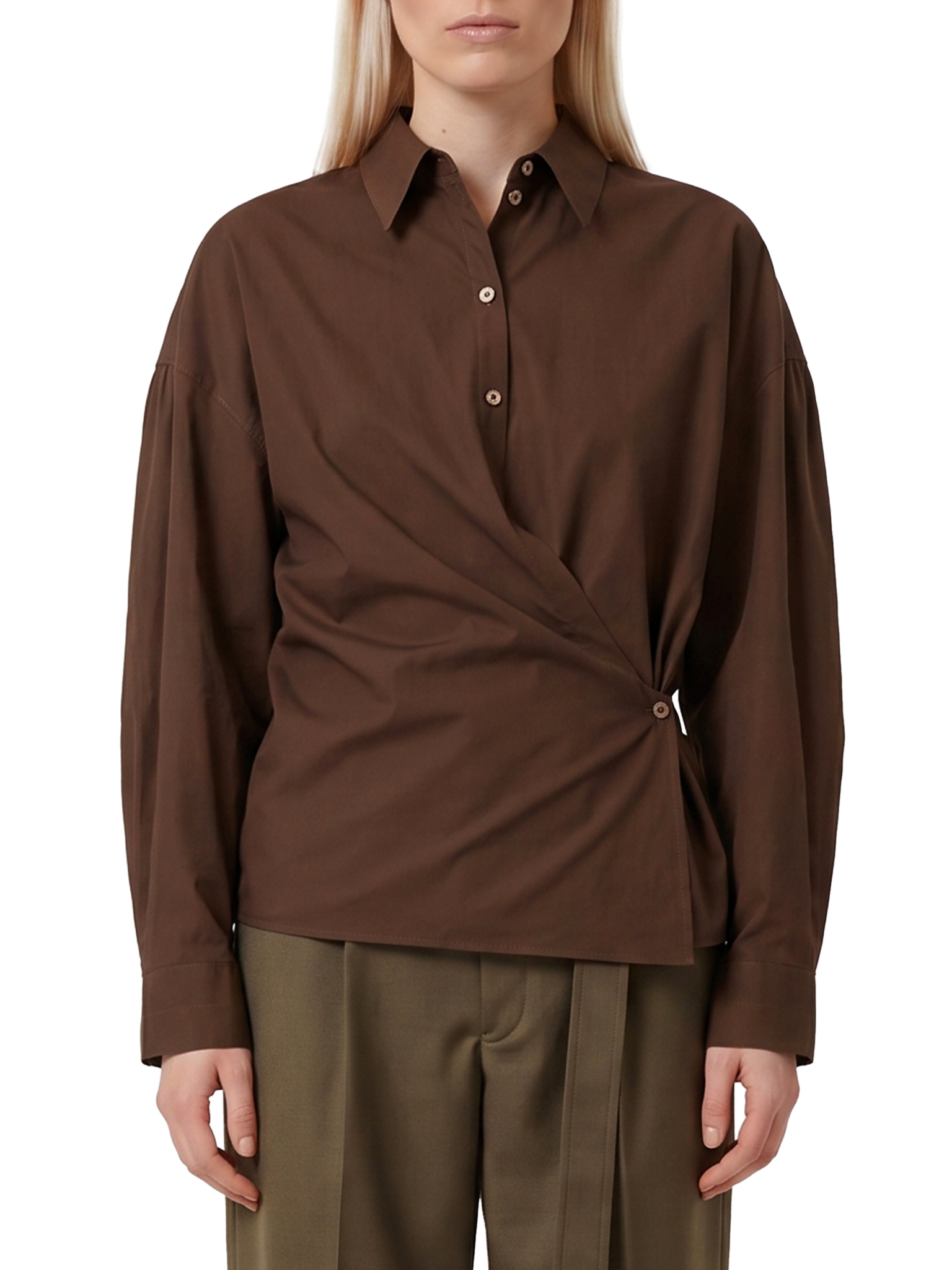 [LEMAIRE] Shirts Long Sleeve FW26 SH1141_LF1500_BR477