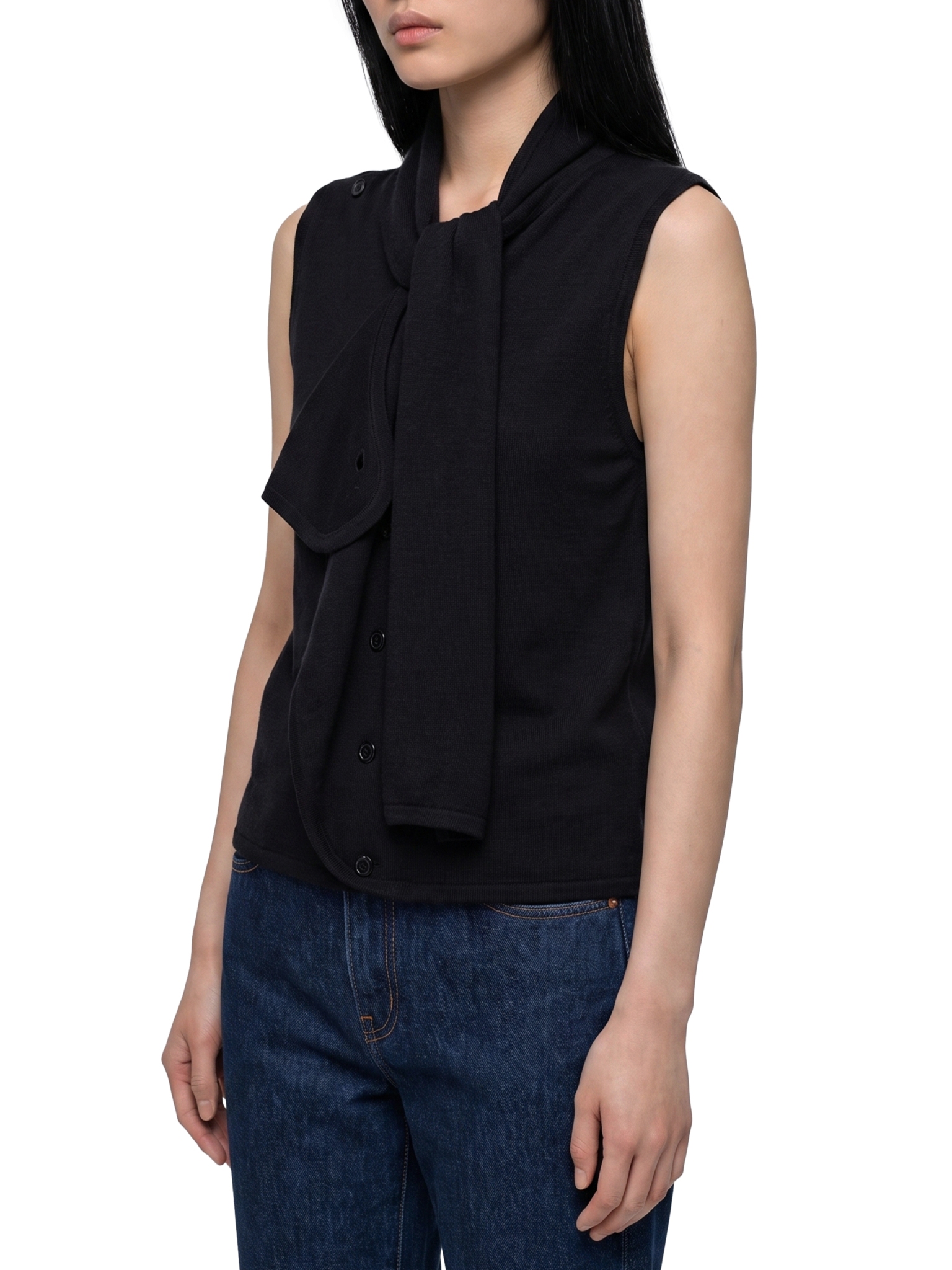 [LEMAIRE] T-shirts Sleeveless FW26 PO0053_LK1063_BK999