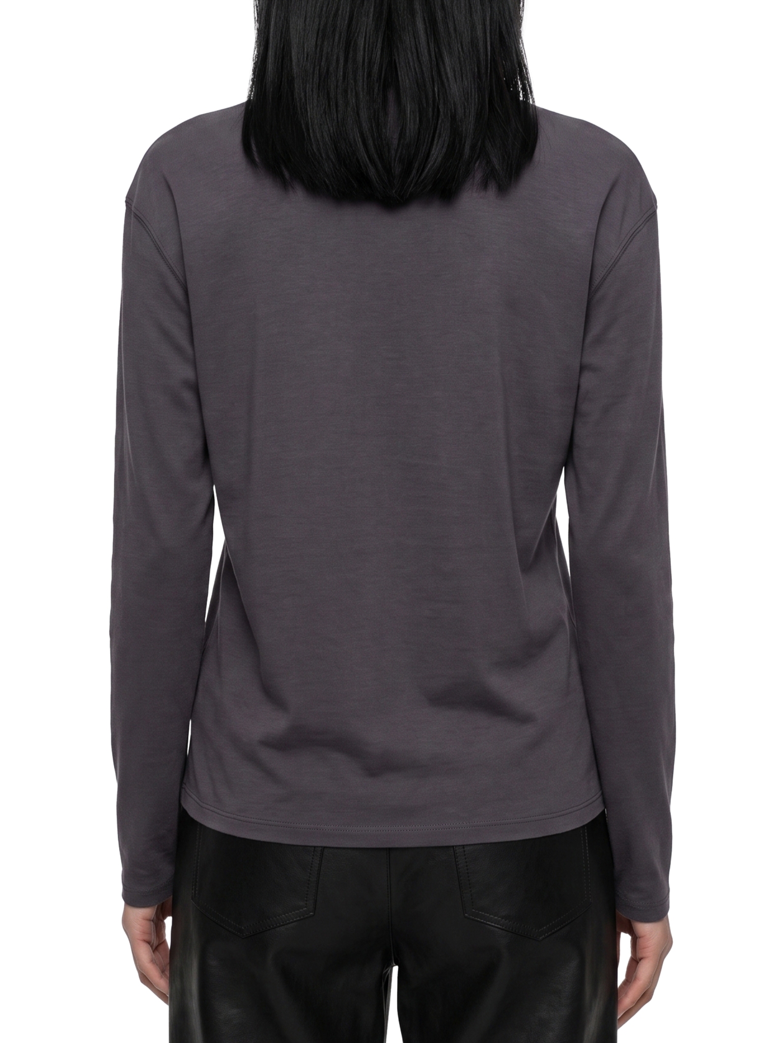 [LEMAIRE] T-shirts Long Sleeve FW26 TS0049_LJ1025_GY006