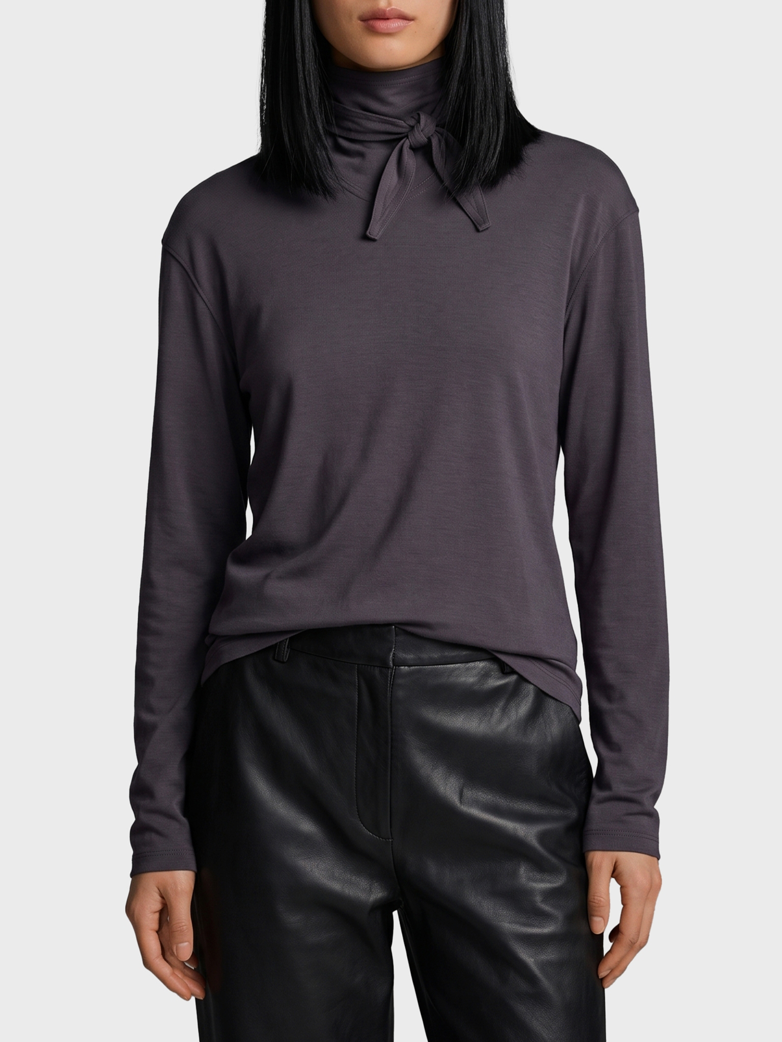 [LEMAIRE] T-shirts Long Sleeve FW26 TS0049_LJ1025_GY006