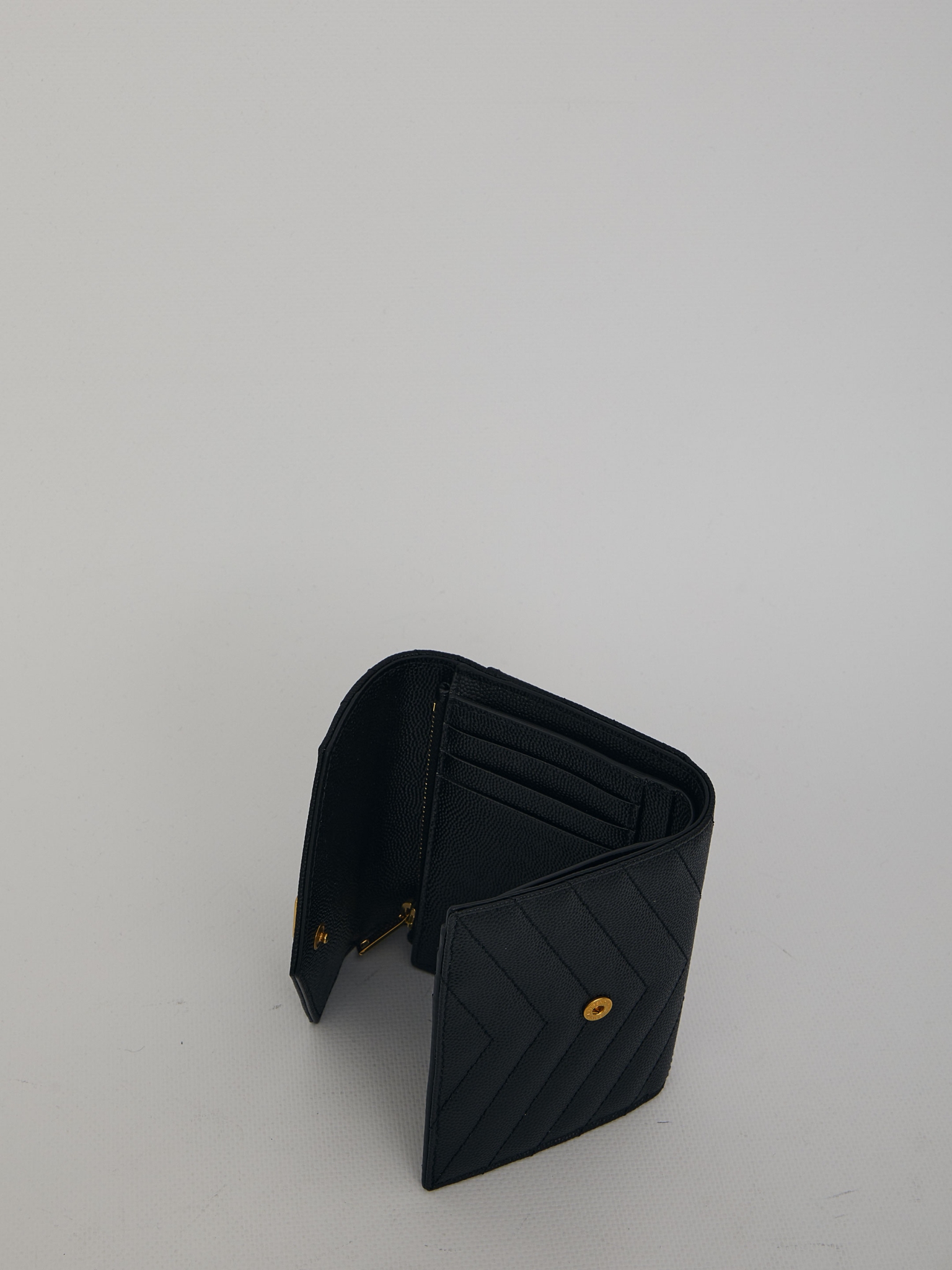[Saint Laurent] Wallet FW26 403943_BOW01_1000