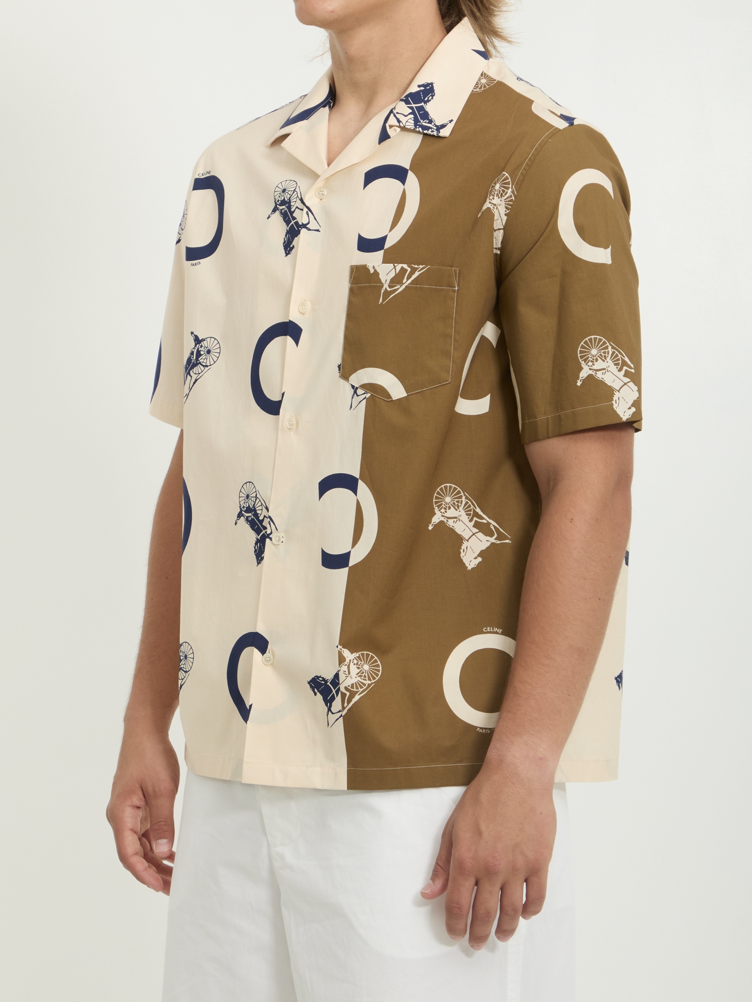 [Celine] Shirts Short Sleeve SS26 2C9463K29__01HM