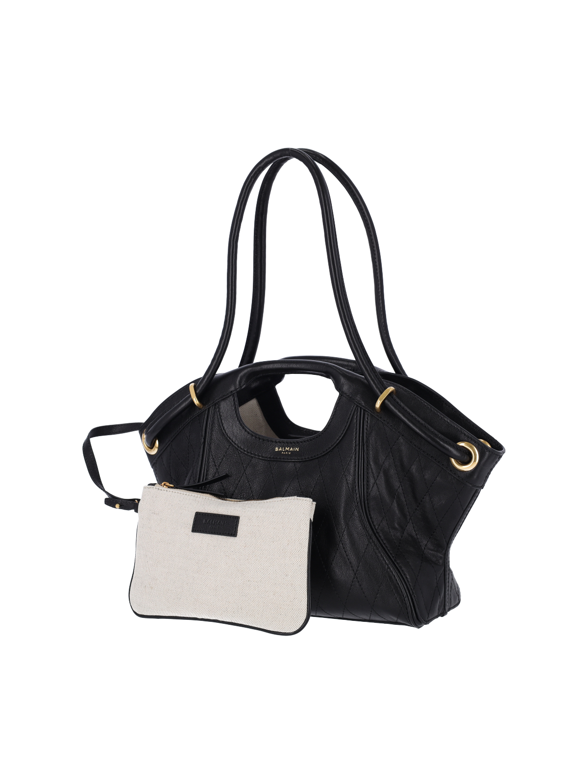 [Balmain] Tote bag FW26 HN1FD076LSP60PA