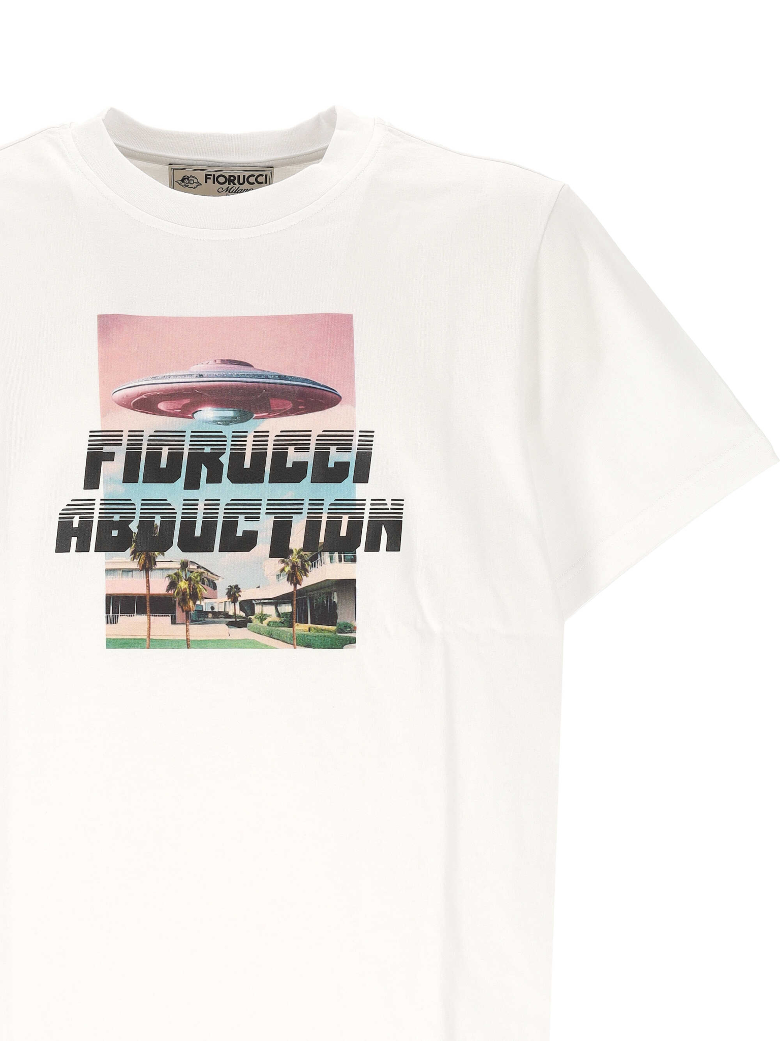 [FIORUCCI] T-shirts Short Sleeve FW25 M25FWJTS001CJ01WH02