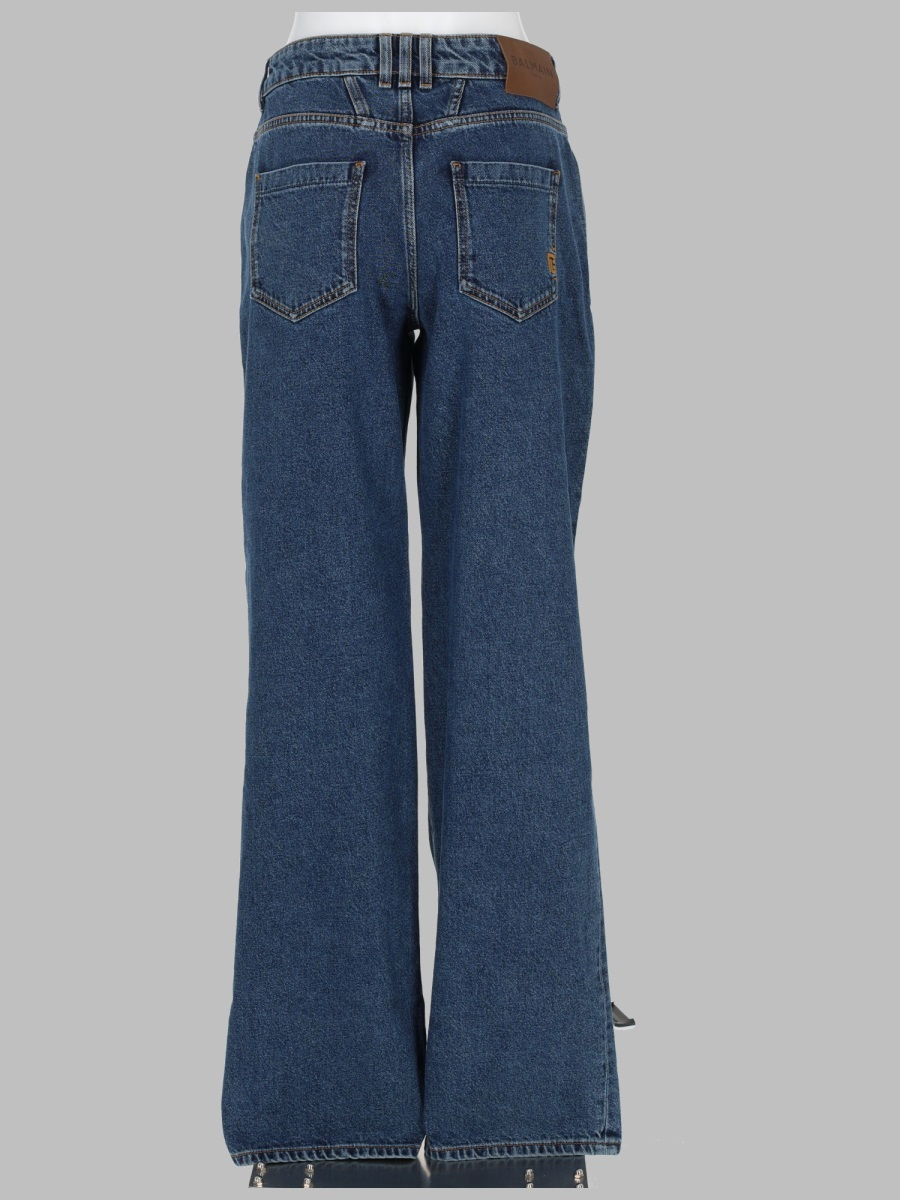 [Balmain] Jeans FW26 HF1MI052DG08_6EX