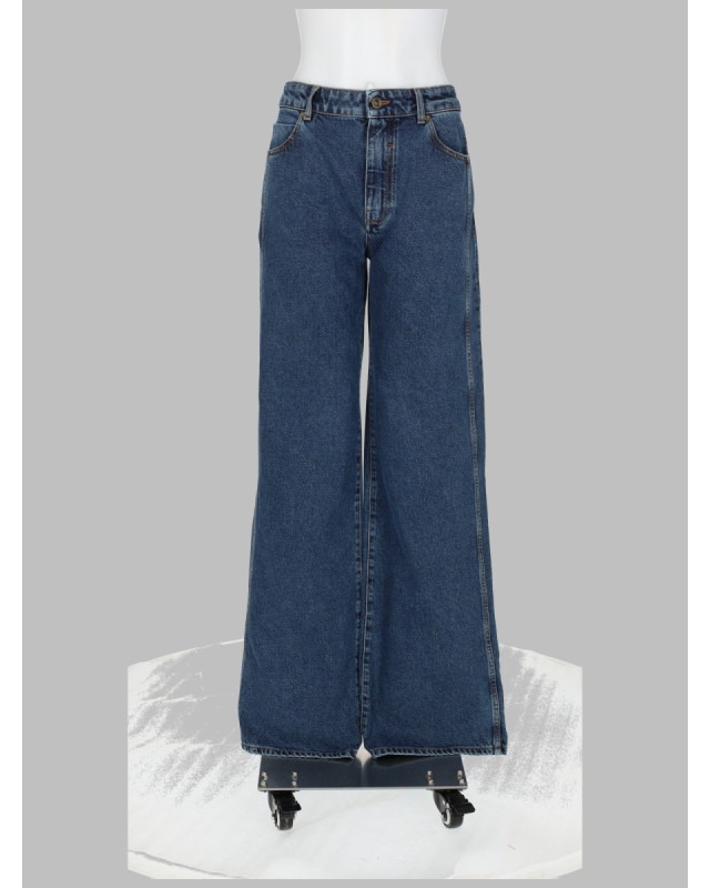 [Balmain] Jeans FW26 HF1MI052DG08_6EX