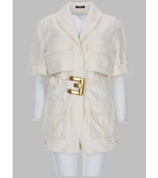 [Balmain] Jump suit FW26 HF1PU040DG14_0FC