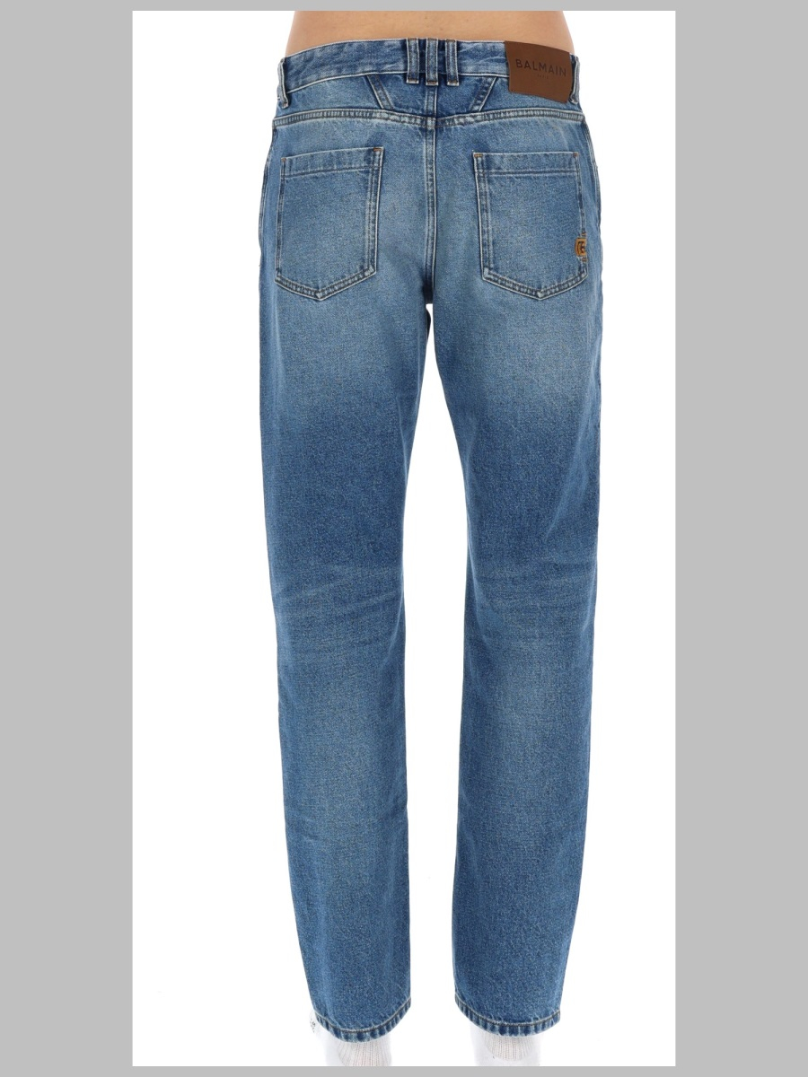 [Balmain] Jeans FW26 HH1MI115DG26_6FF