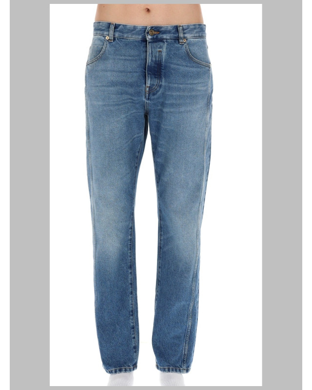 [Balmain] Jeans FW26 HH1MI115DG26_6FF