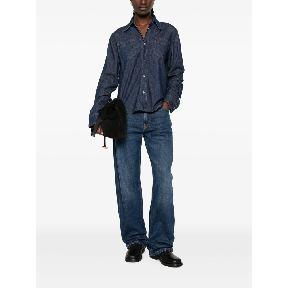 [7 FOR ALL MANKIND] Shirts Long Sleeve FW26 7UCR0R70 UTILITY 1A9