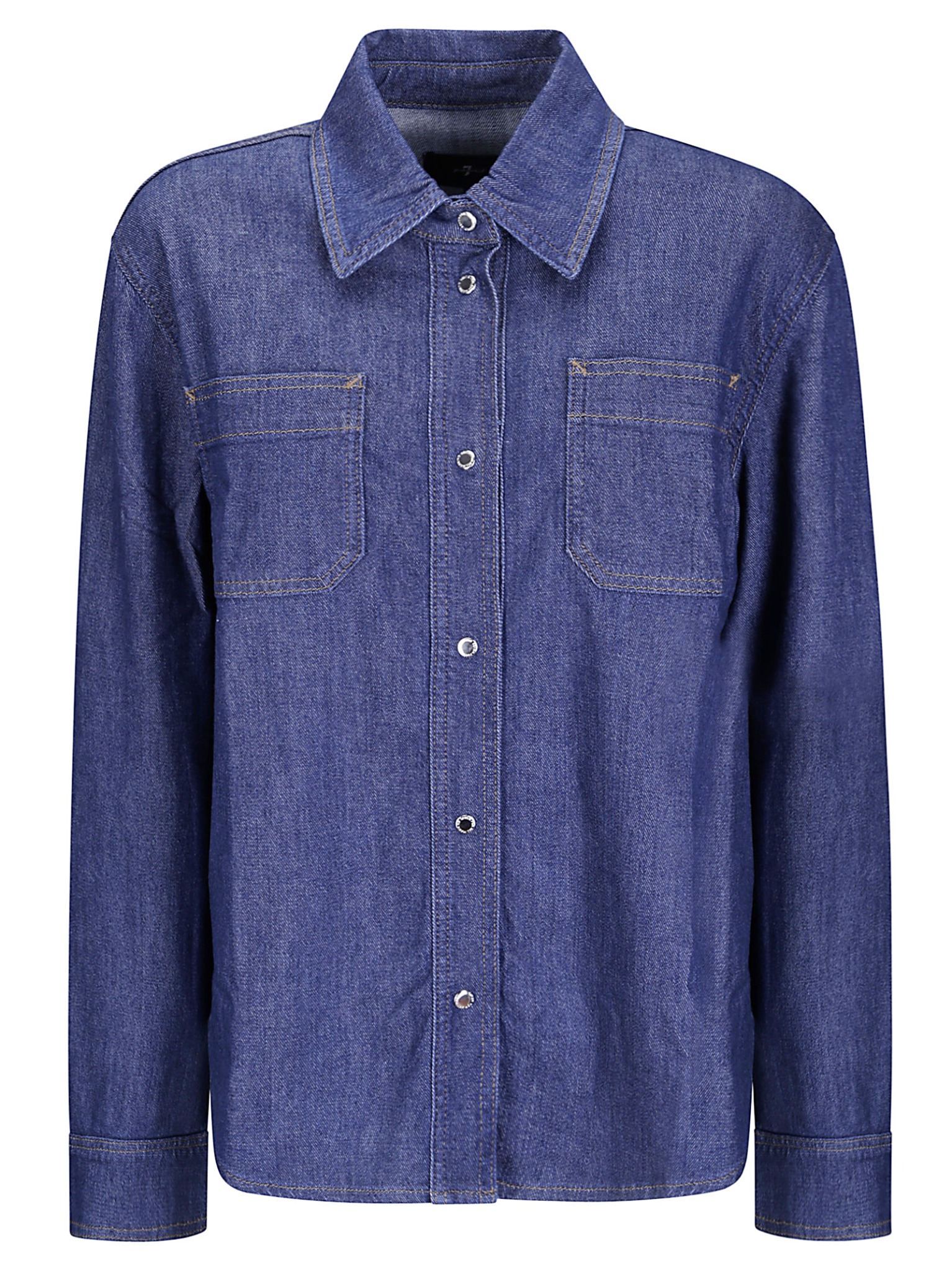 [7 FOR ALL MANKIND] Shirts Long Sleeve FW26 7UCR0R70 1A9