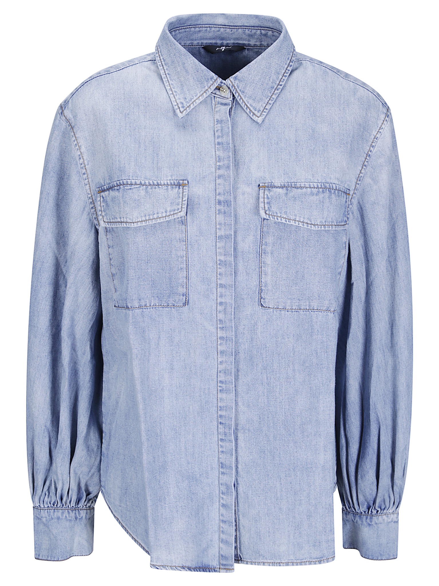 [7 FOR ALL MANKIND] Shirts Long Sleeve FW26 7NN80G51 3I2