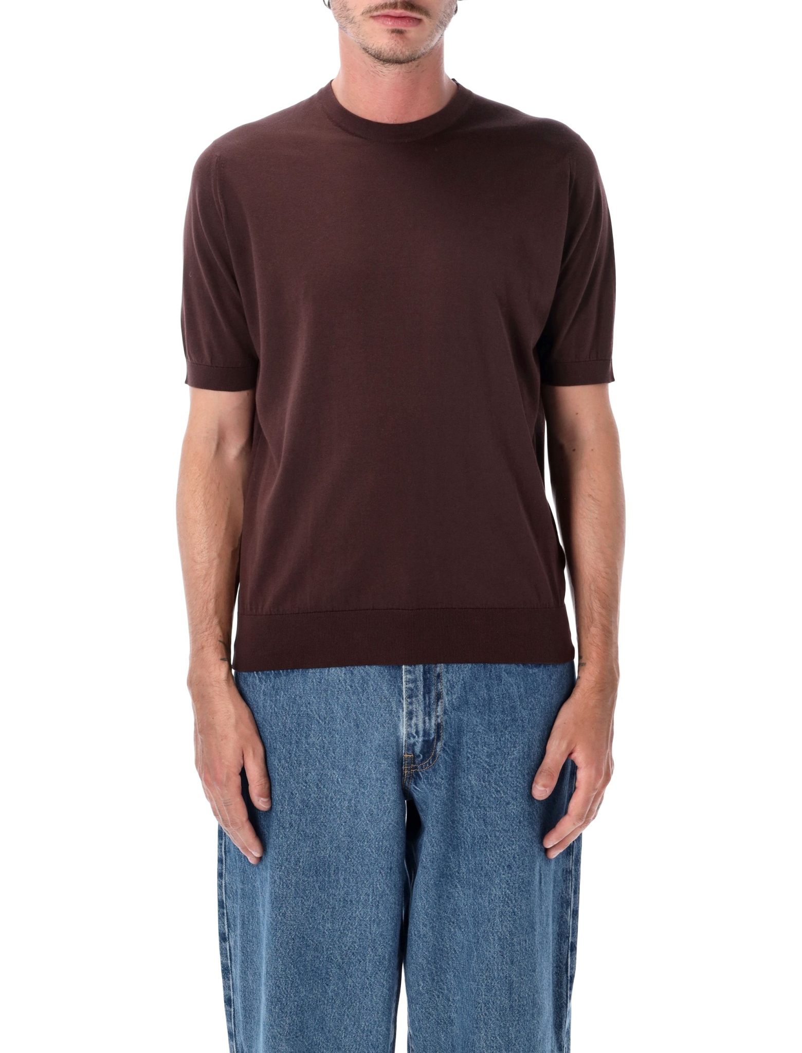 [JOHN SMEDLEY] T-shirts Short Sleeve SS26 KEMPTONRSN
