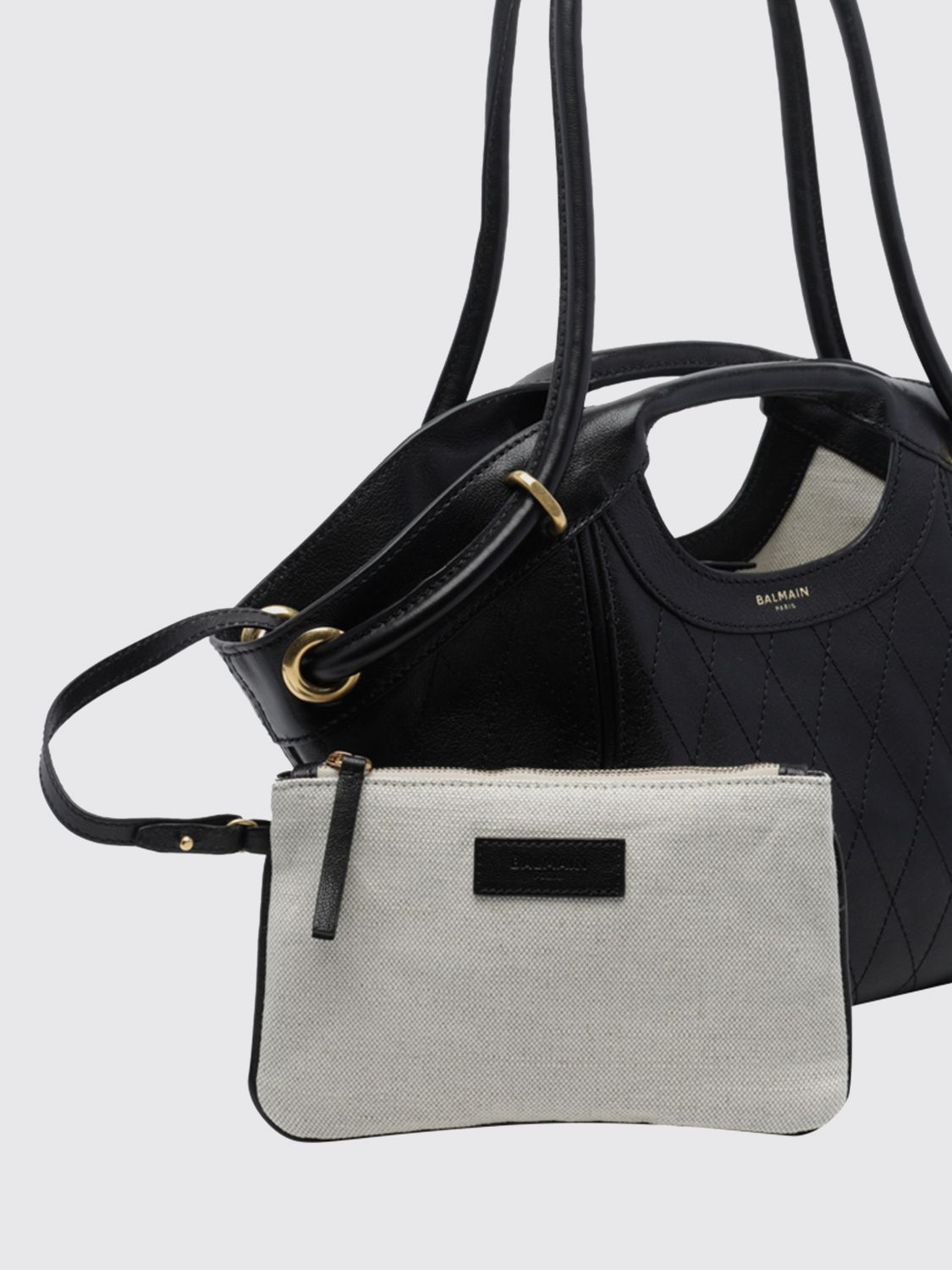 [Balmain] Shoulder bag FW26 HN1FD076LSP6 0PA