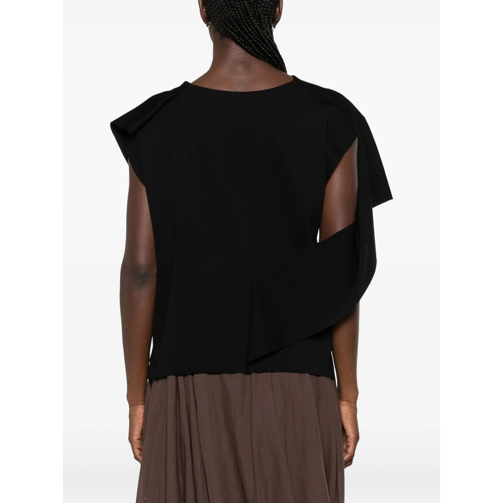[CFCL] T-shirts Short Sleeve FW26 CF012KN053  BLACK