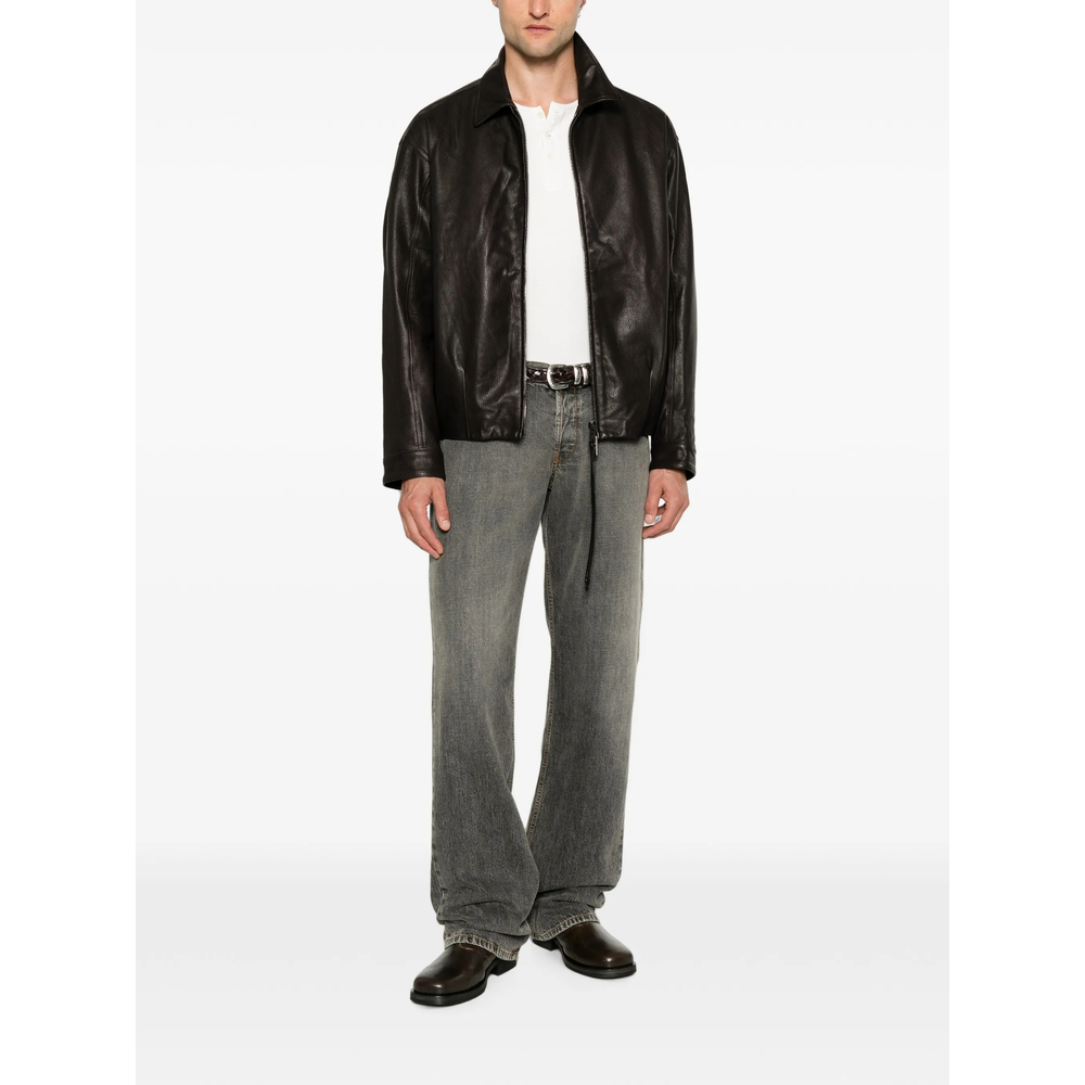 [Giorgio Brato] Leather Jacket FW26 GU27F28005MGA  TMORO