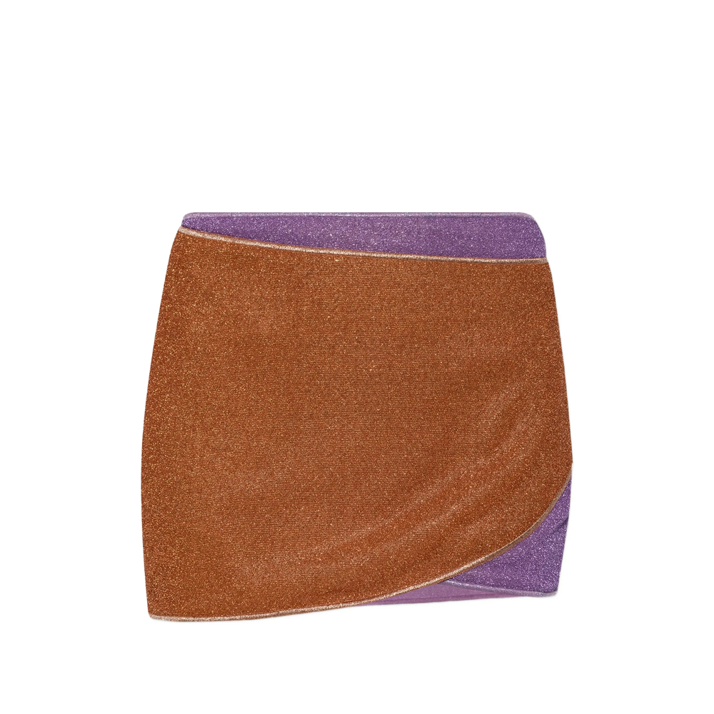 [OSEREE] Mini skirt FW26 LDGF268 LUREX ORLIL