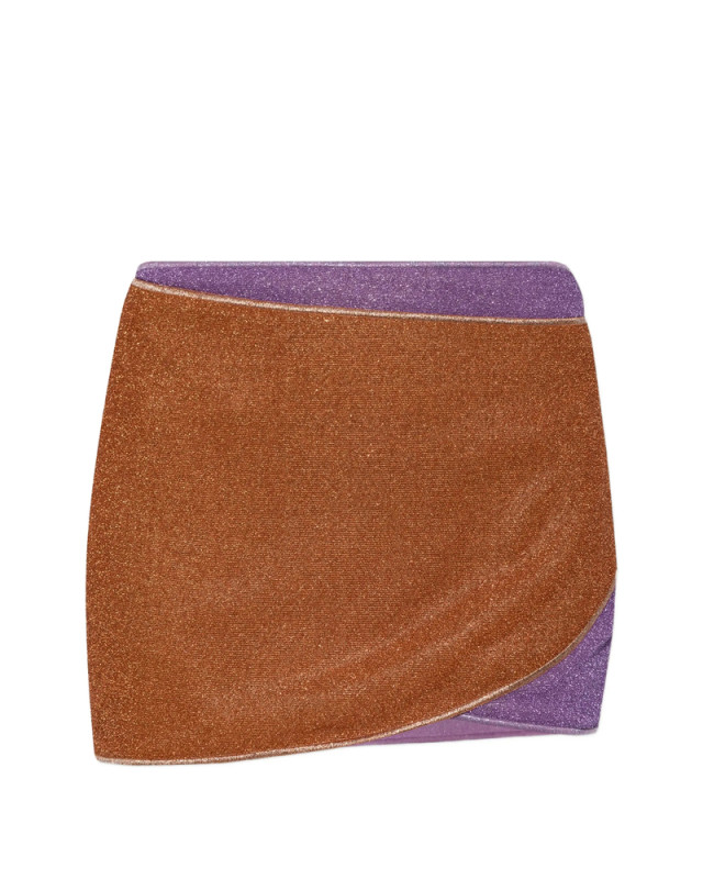 [OSEREE] Mini skirt FW26 LDGF268 LUREX ORLIL