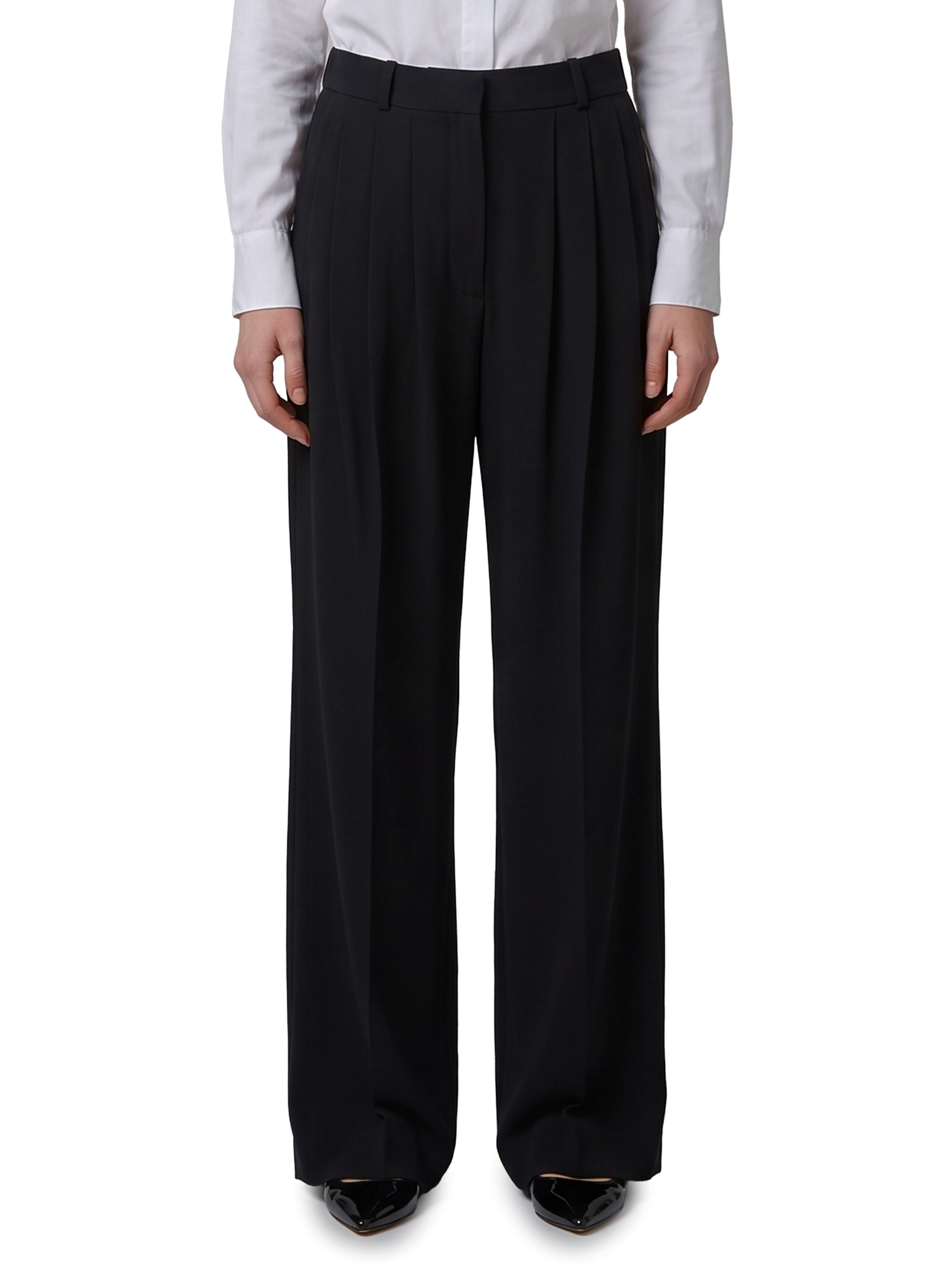[THE ROW] Pants FW26 R000335_W4685_BLK