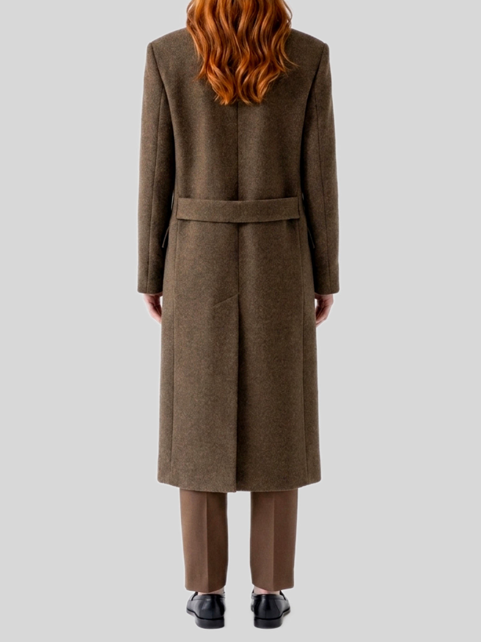 [THE ROW] Coat FW26 R000047_W4645_BRM