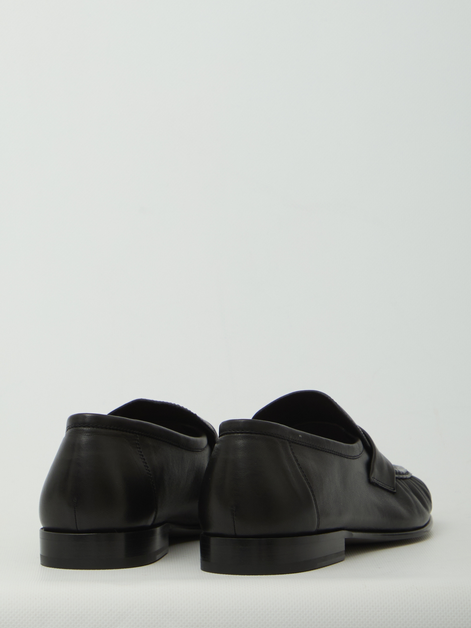 [THE ROW] Loafer FW26 F2018_SN60_BLK