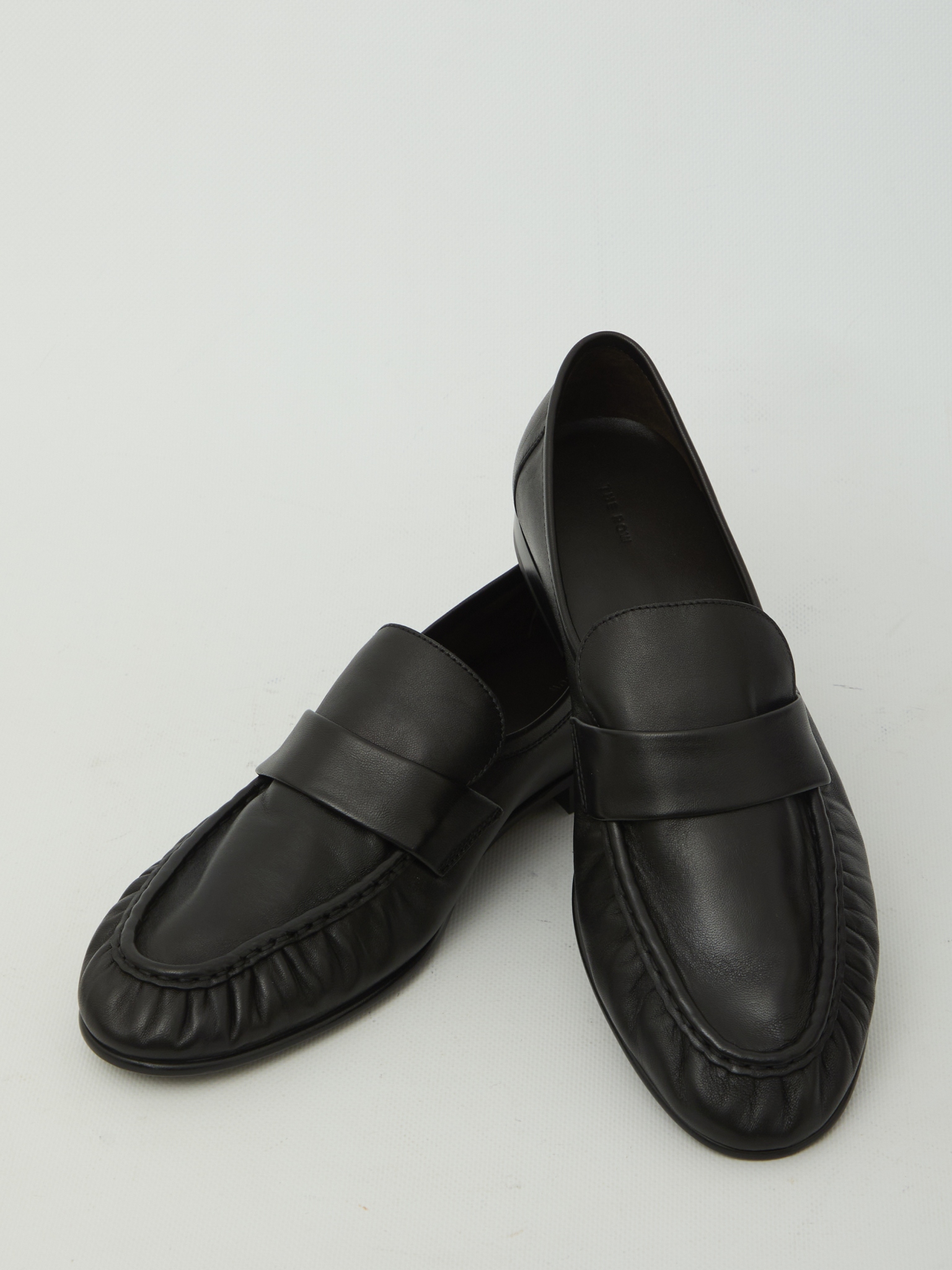 [THE ROW] Loafer FW26 F2018_SN60_BLK