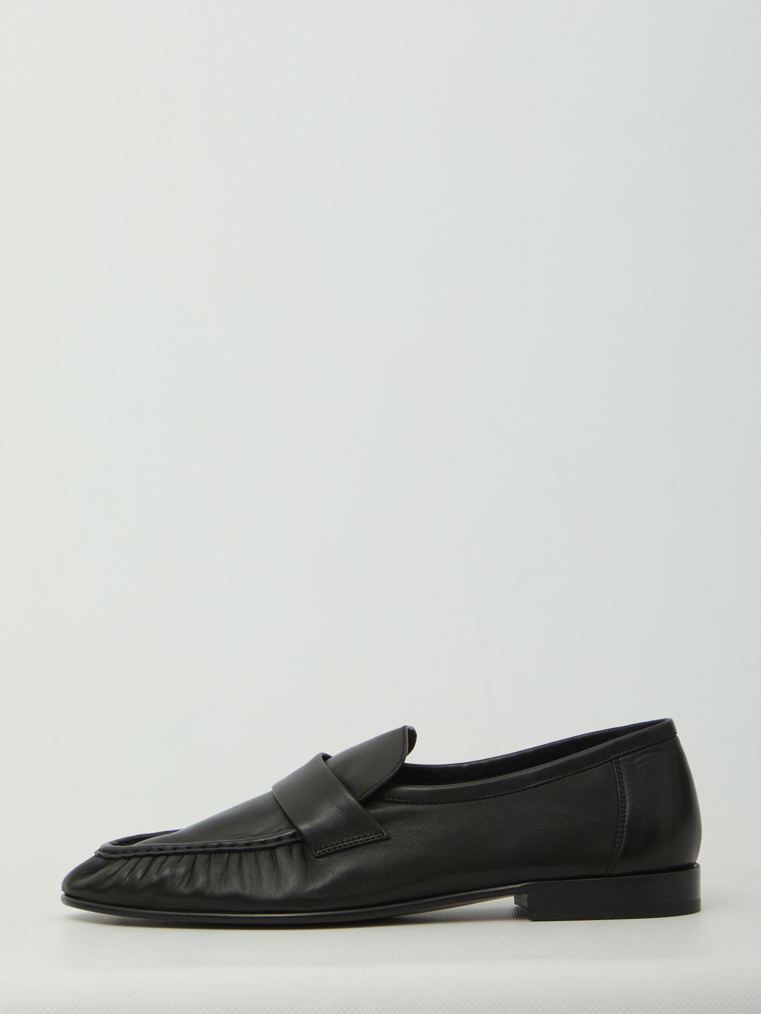 [THE ROW] Loafer FW26 F2018_SN60_BLK
