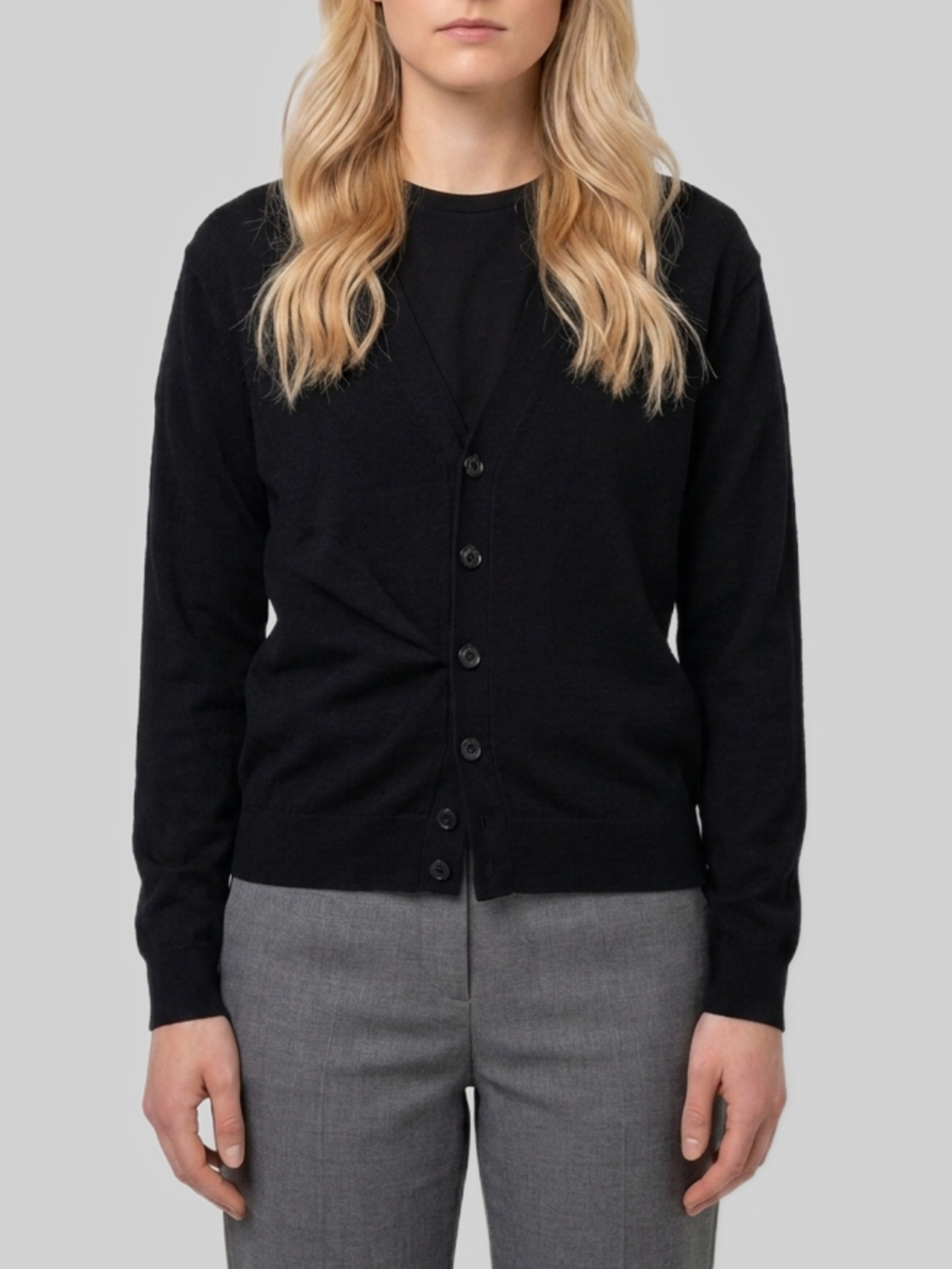 [LEMAIRE] Knitwear FW26 PO0052_LK1063_BK999