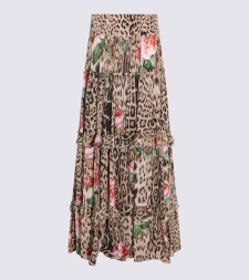 [ROBERTO CAVALLI] Long skirt FW26 XQT3027HT2400504